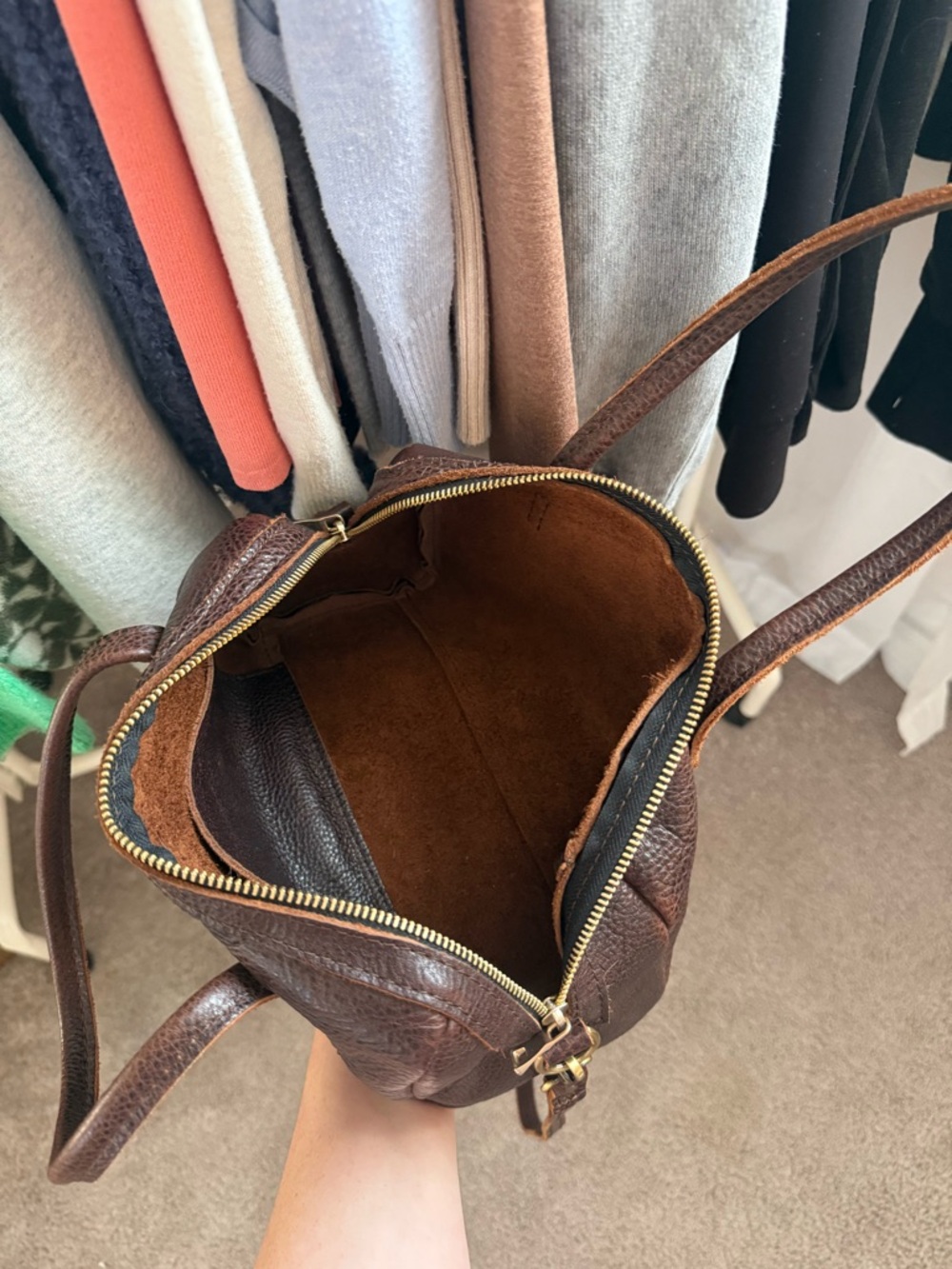 NWOT Portland Leather Sloan Doctor - Picture 3 of 7